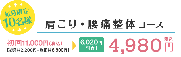 初めての方限定キャンペーン！