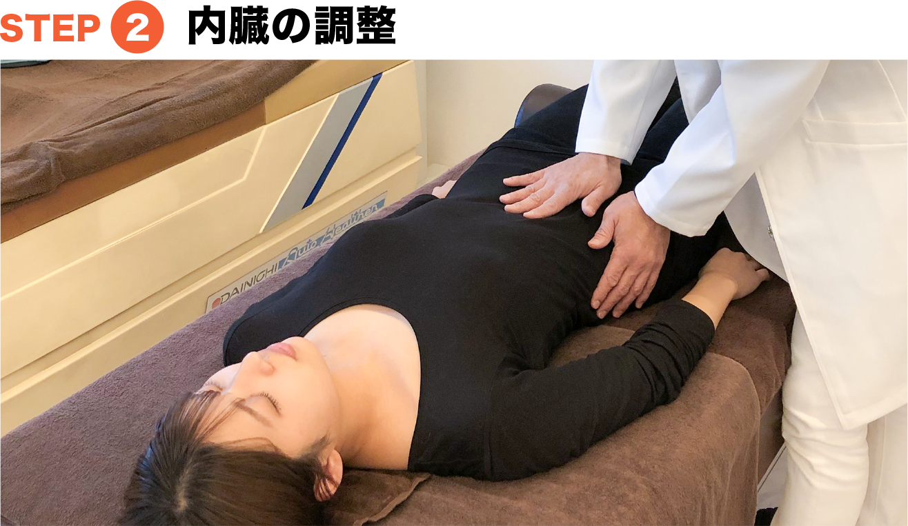 内臓の調整